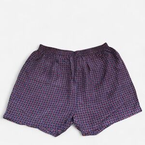 NWOT Christian Dior Monsieur Vintage Men Silk Shorts Boxers Diamond Medallion